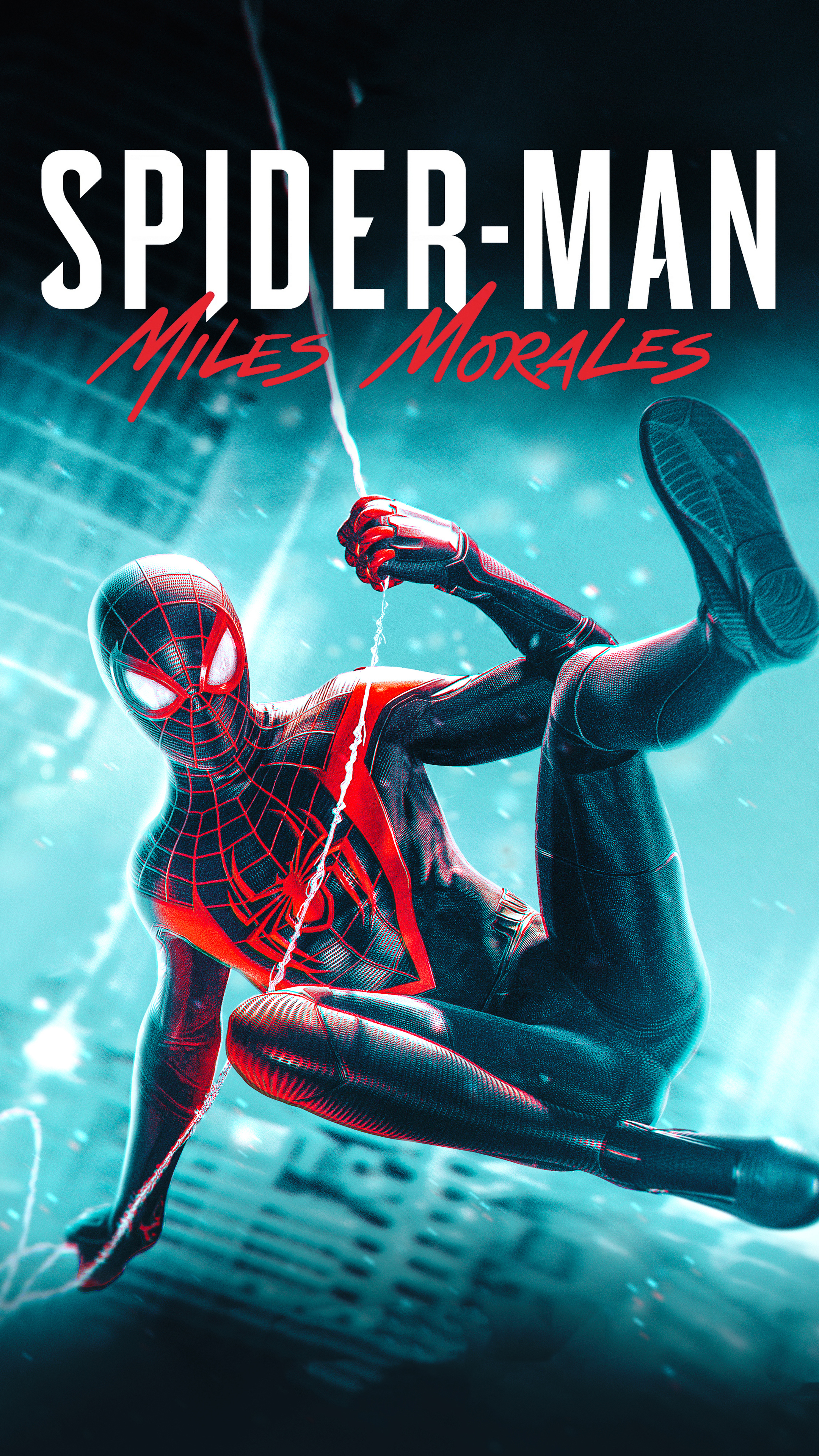 Marvel's Spider-Man Miles Morales Logo Wallpapers