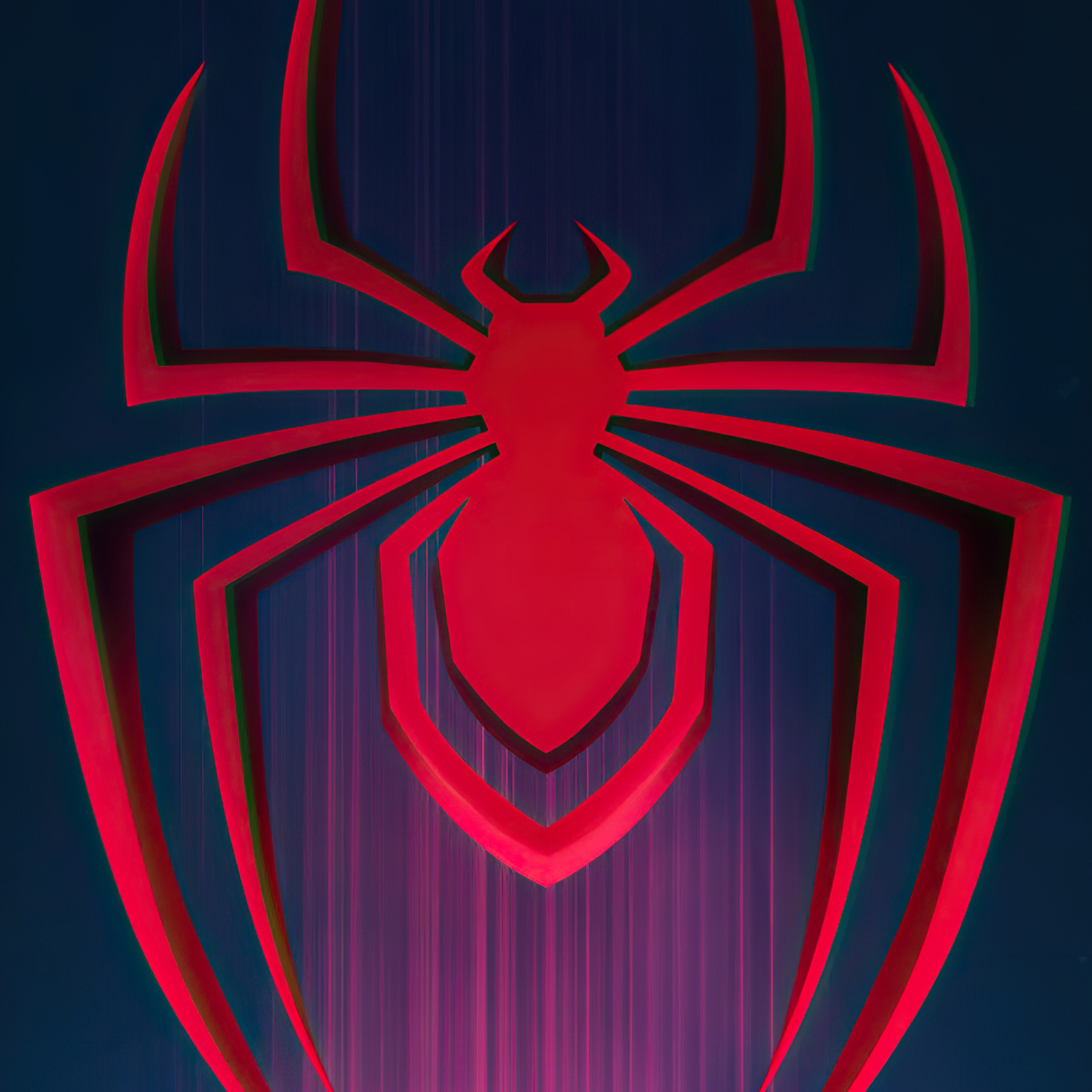 Marvel's Spider-Man Miles Morales Logo Wallpapers