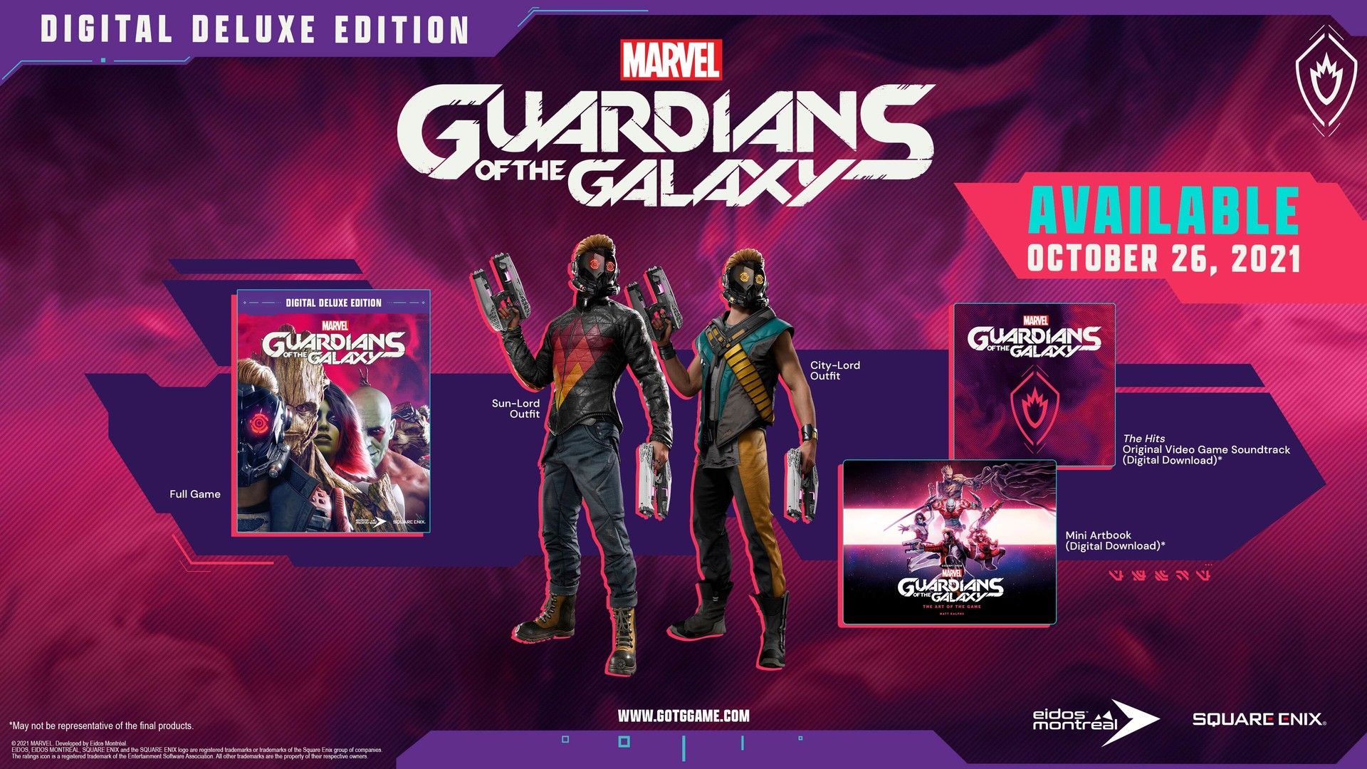 MarvelвЂ™s Guardians of the Galaxy Game Wallpapers