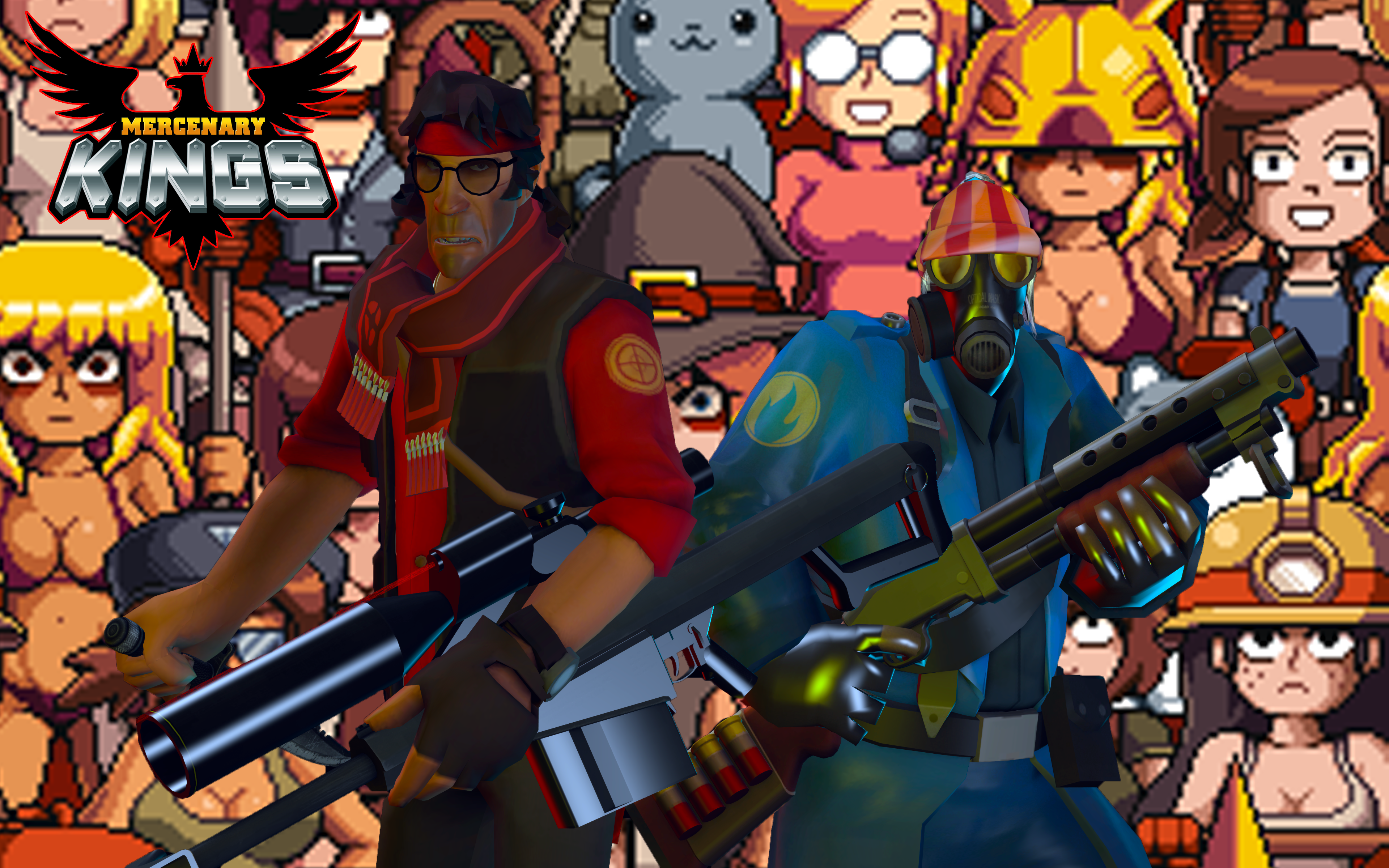 Mercenary Kings Wallpapers