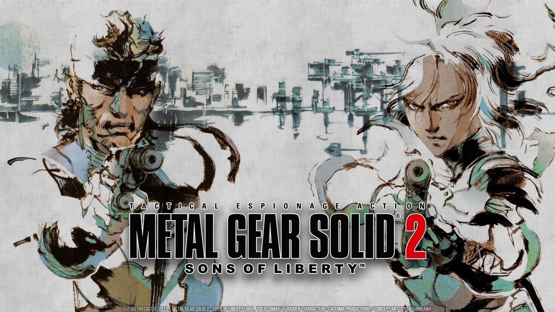 Metal Gear Solid 2 Sons of Liberty Grey Fox Wallpapers