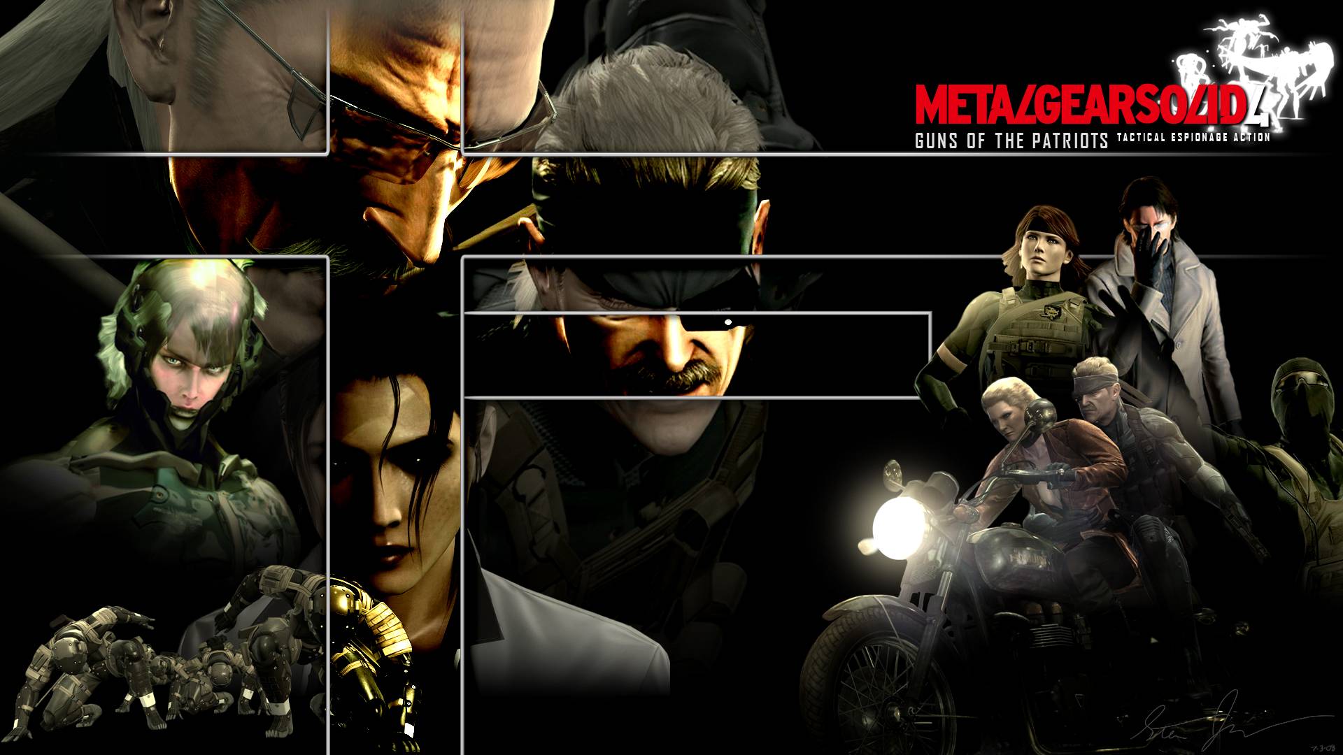 Metal Gear Solid 4: Guns of the Patriots Wallpapers