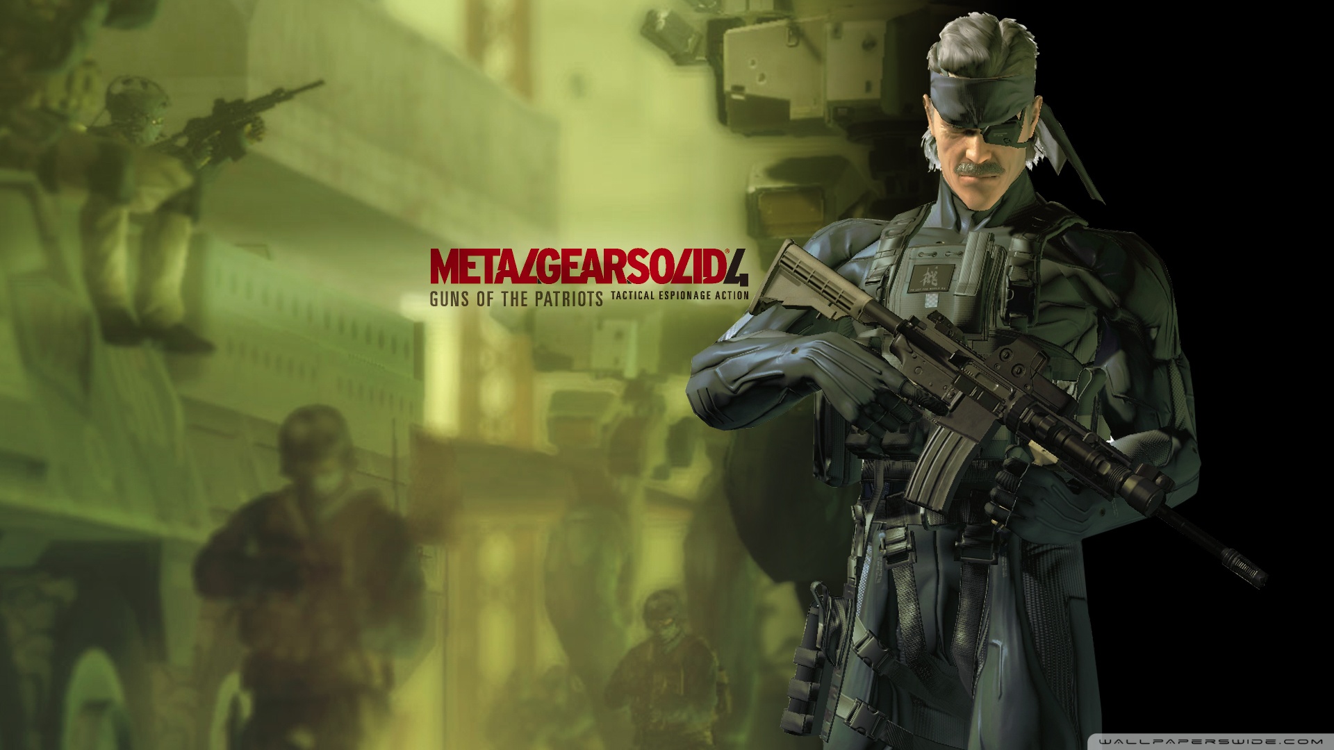 Metal Gear Solid 4: Guns of the Patriots Wallpapers