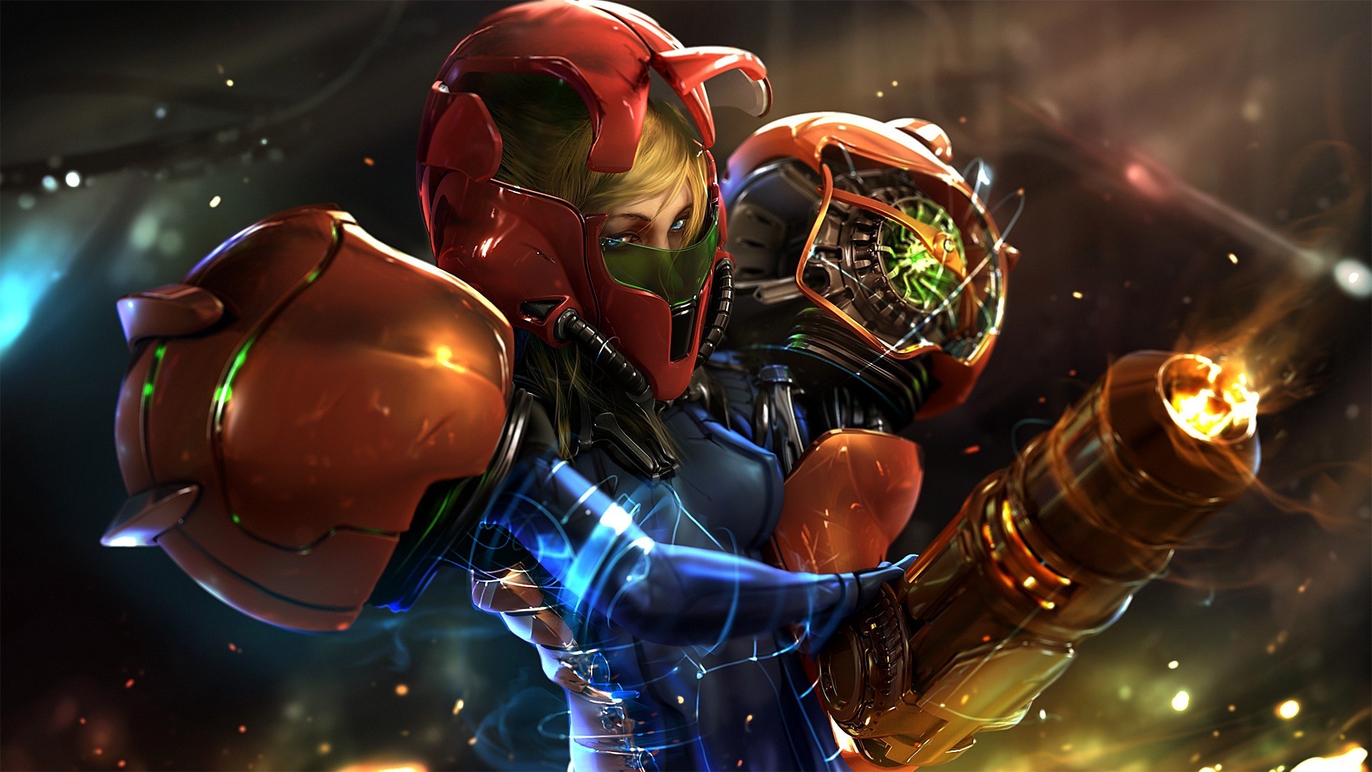 Metroid Prime Hunters Wallpapers