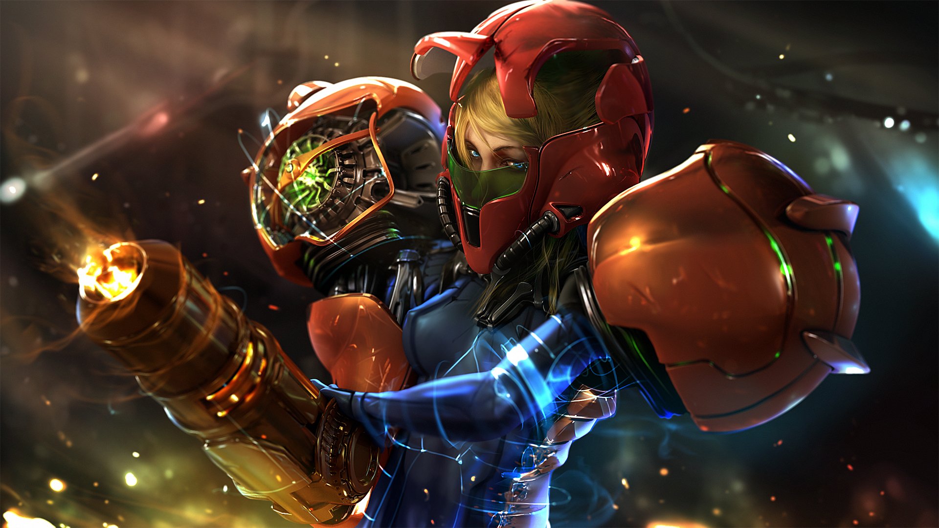 Metroid Samus Aran Wallpapers