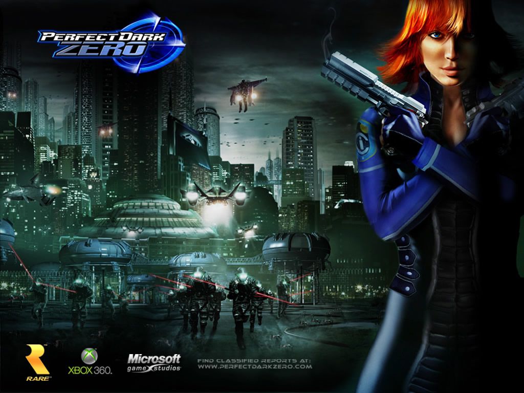 Microsoft Perfect Dark Game Logo Wallpapers