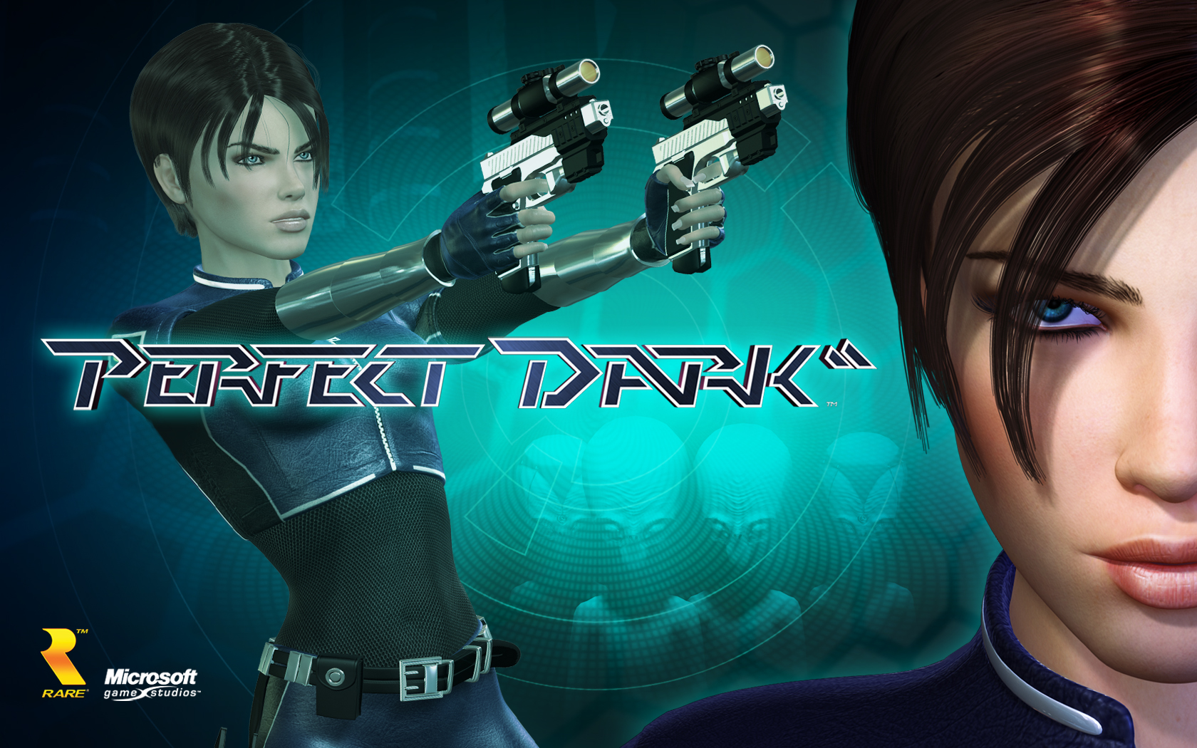 Microsoft Perfect Dark Game Logo Wallpapers