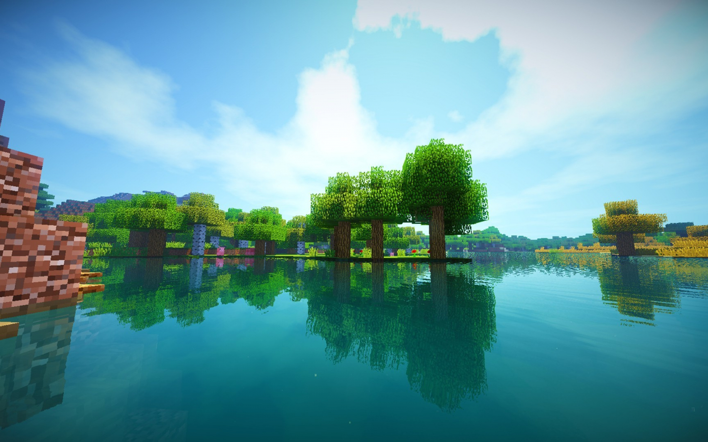minecraft background hd Wallpapers
