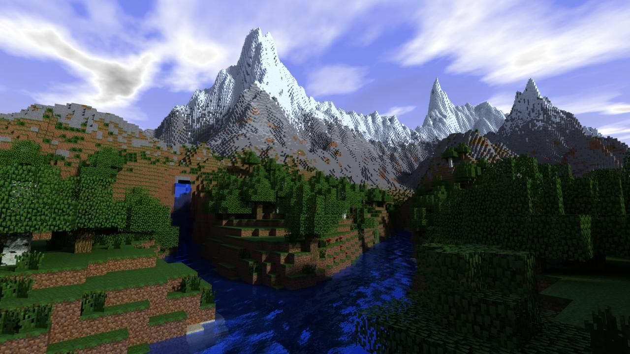 minecraft background hd Wallpapers