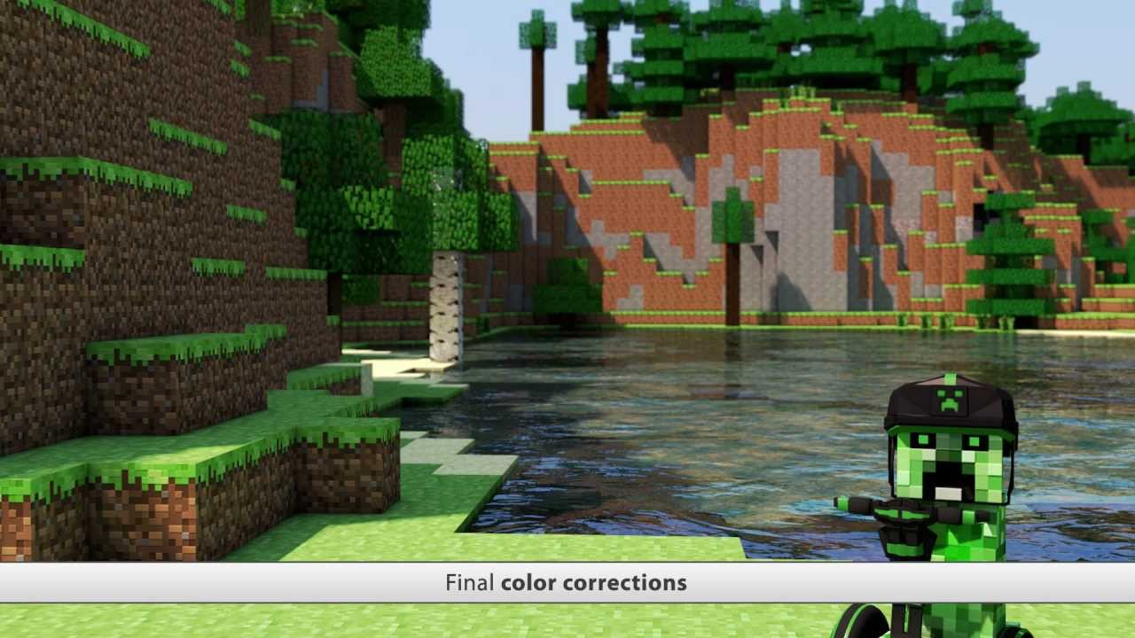 minecraft cartoon Wallpapers