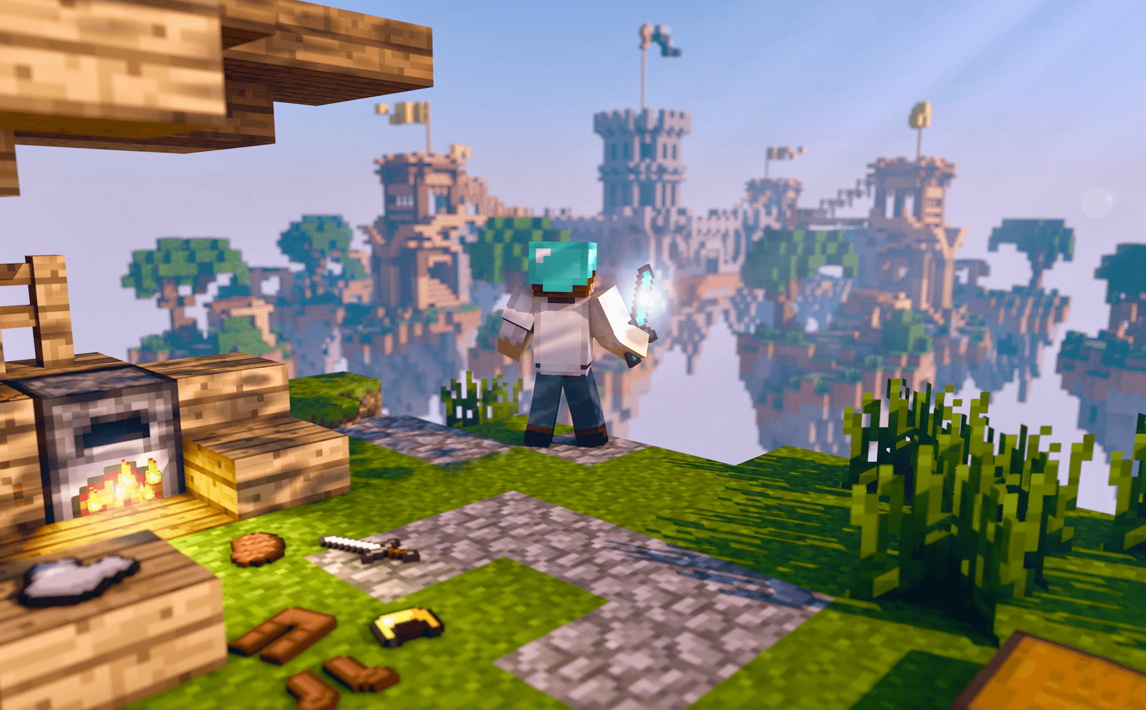 minecraft cartoon Wallpapers