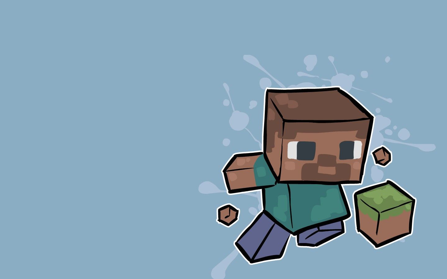 minecraft cartoon Wallpapers