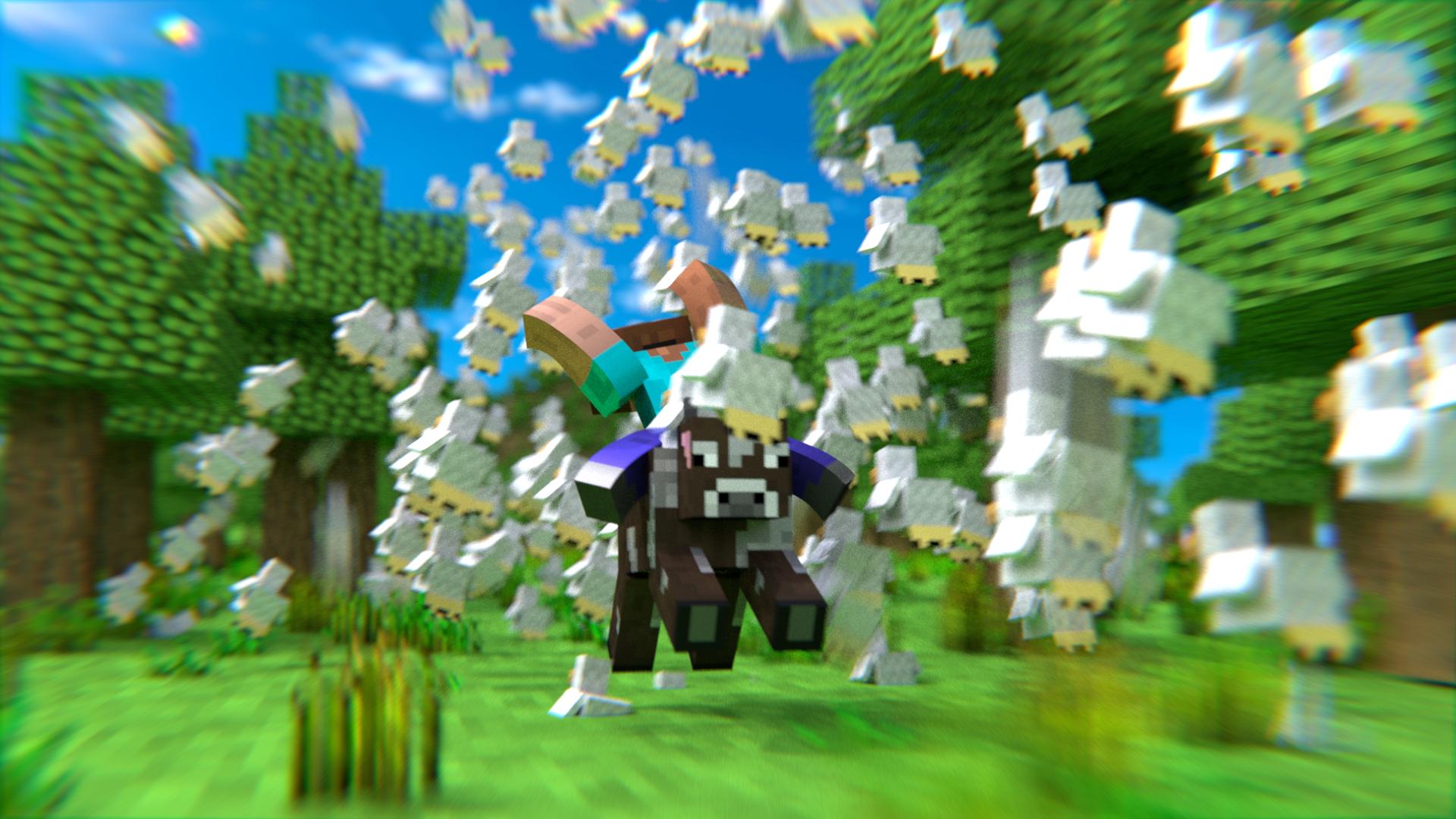 minecraft cartoon Wallpapers