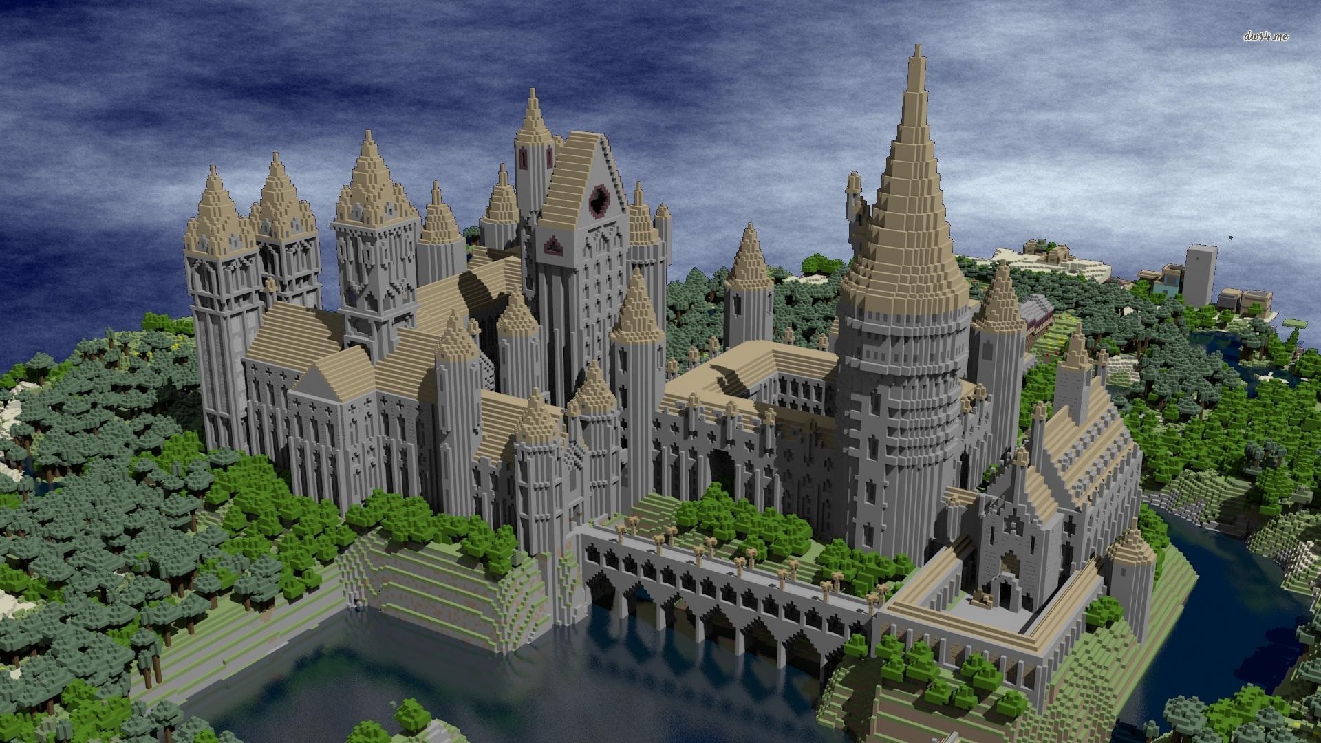 minecraft castle Wallpapers