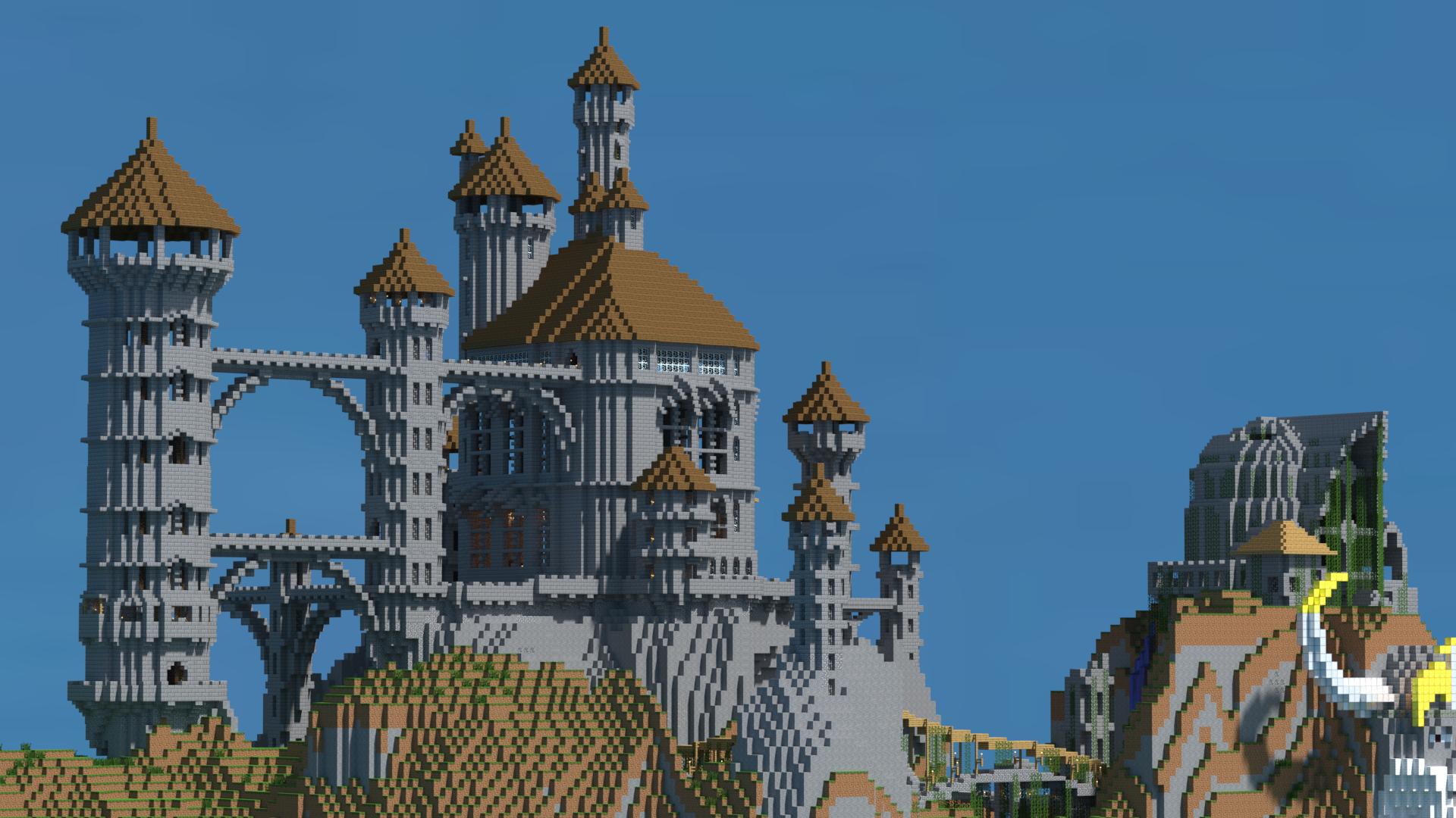 minecraft castle Wallpapers
