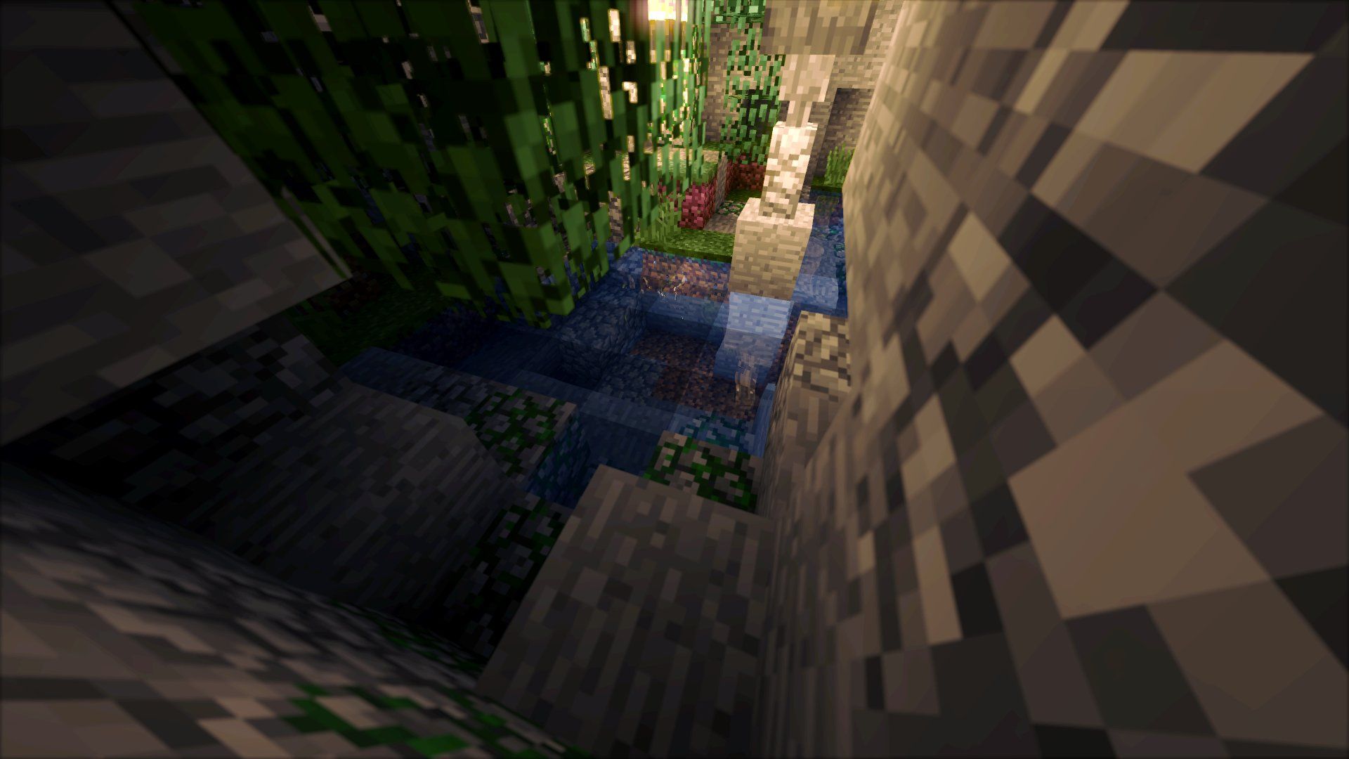 minecraft cave Wallpapers