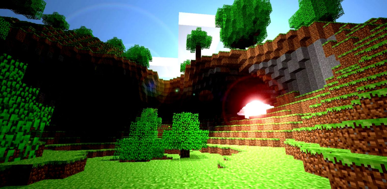 minecraft cave Wallpapers