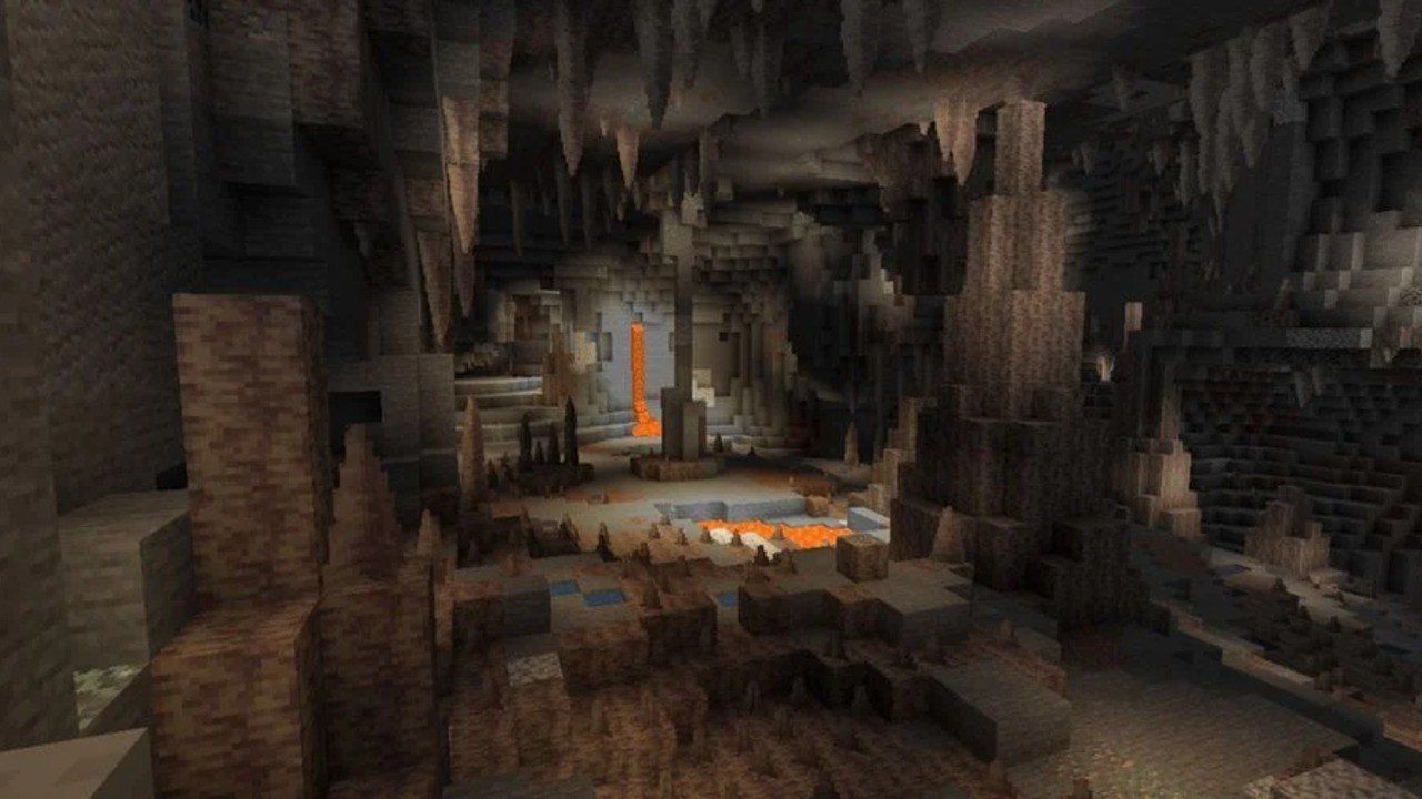 minecraft cave Wallpapers