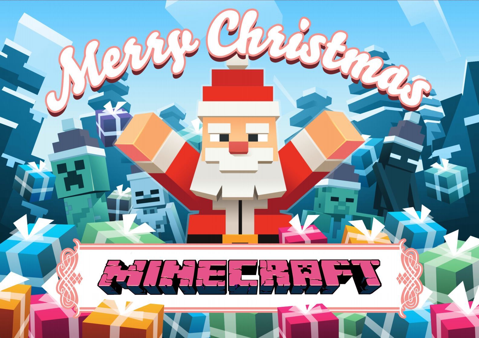 minecraft christmas wallpapers Wallpapers