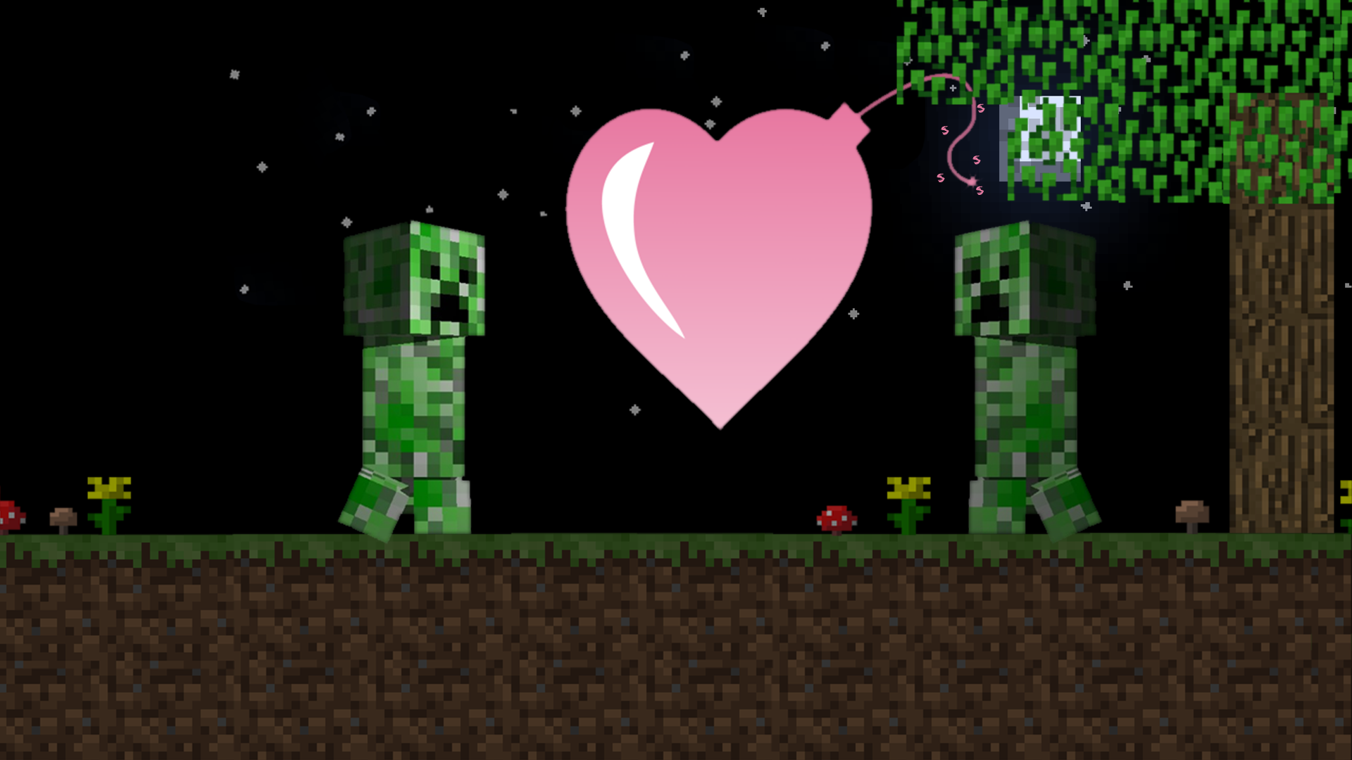 minecraft creeper Wallpapers