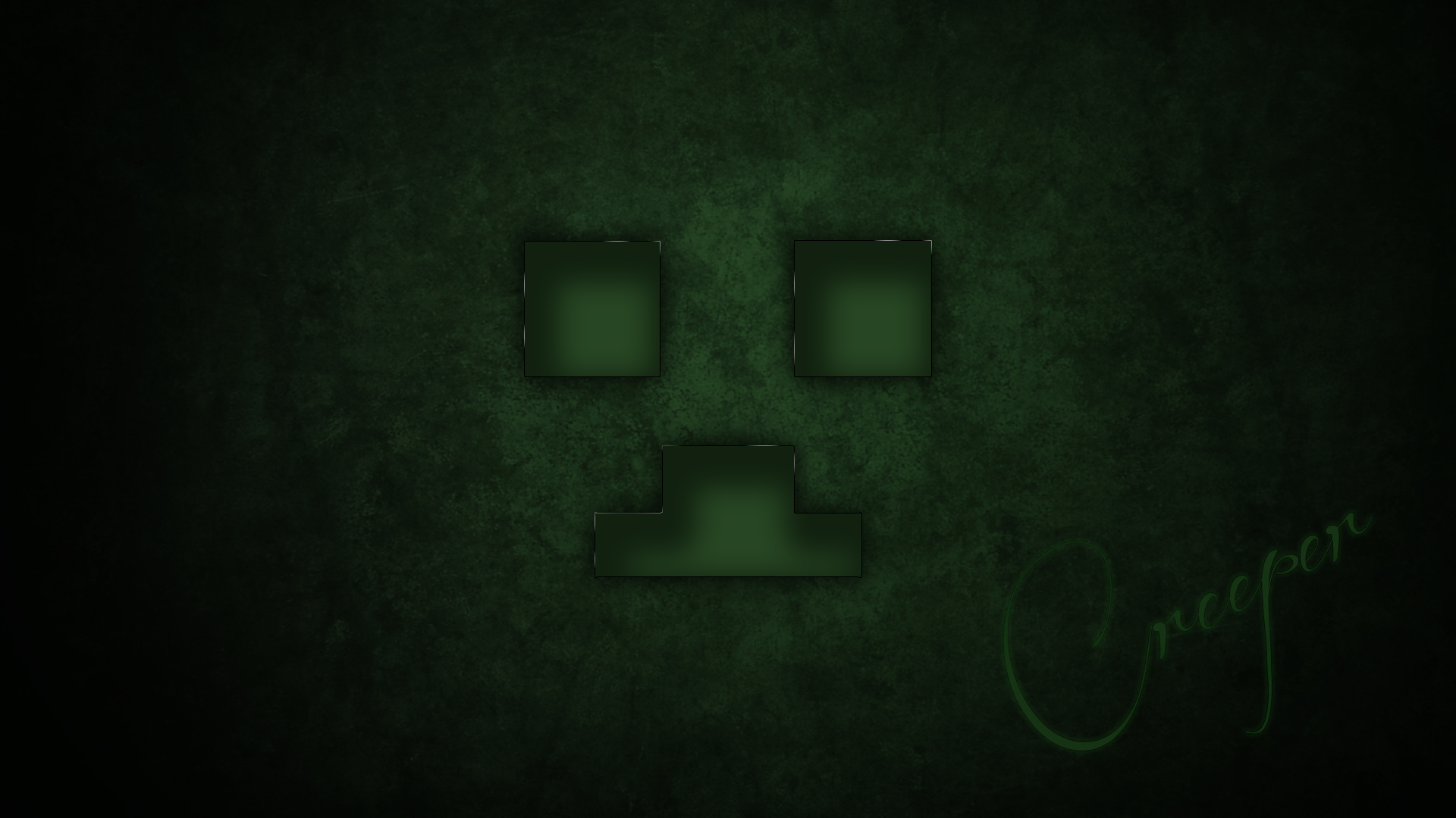 minecraft creeper face wallpapers Wallpapers