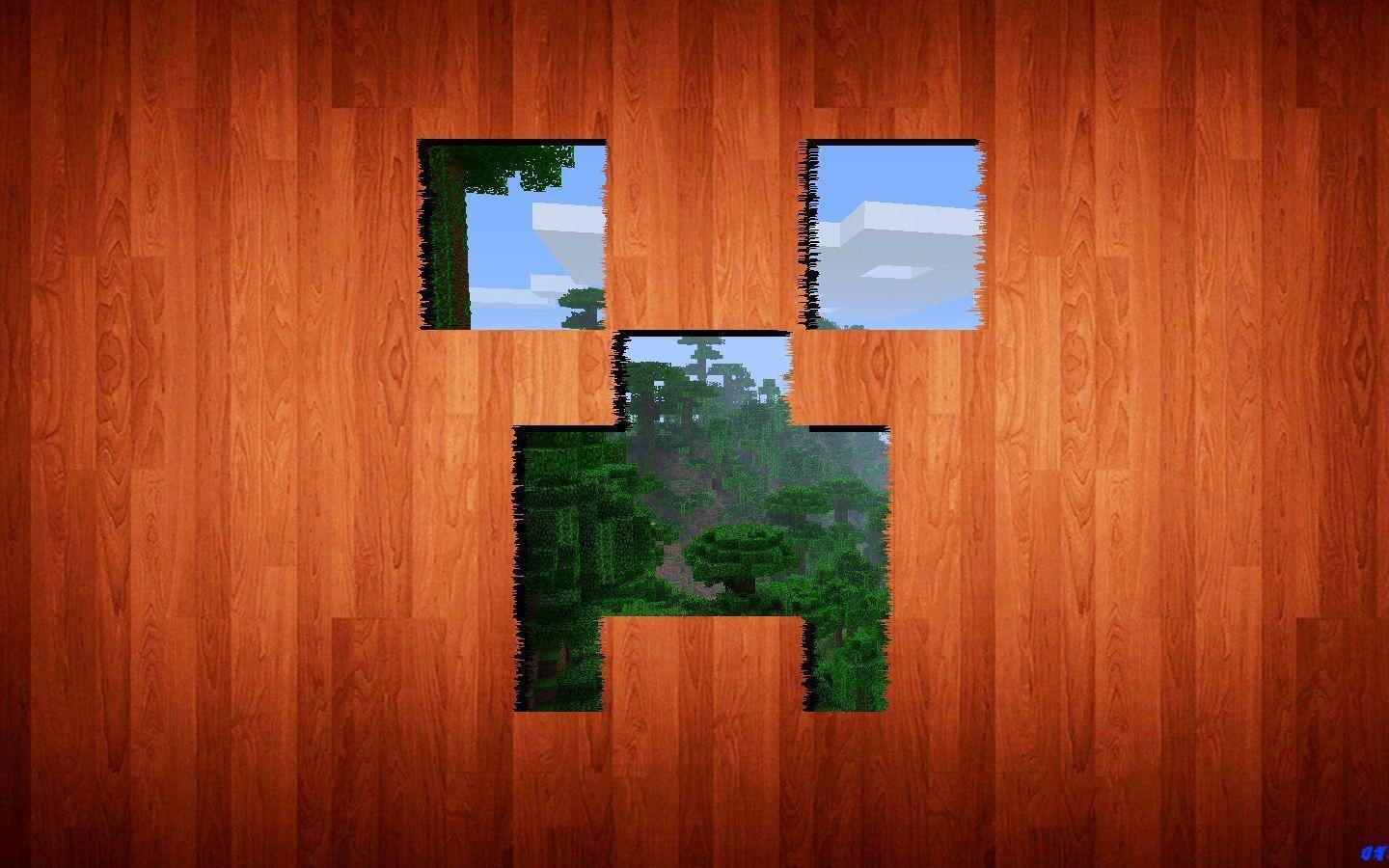 minecraft creeper face wallpapers Wallpapers