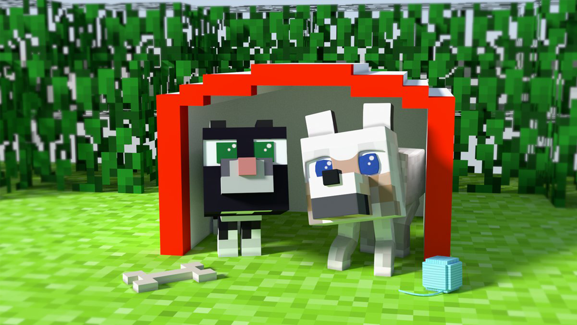 minecraft cute wolf wallpapers Wallpapers