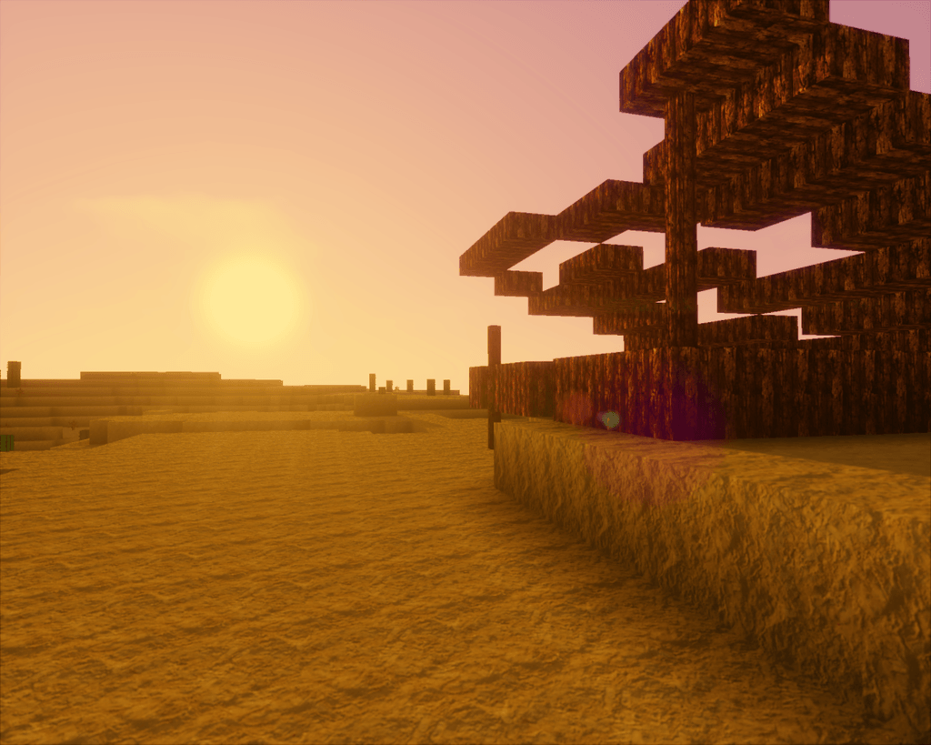 minecraft desert Wallpapers