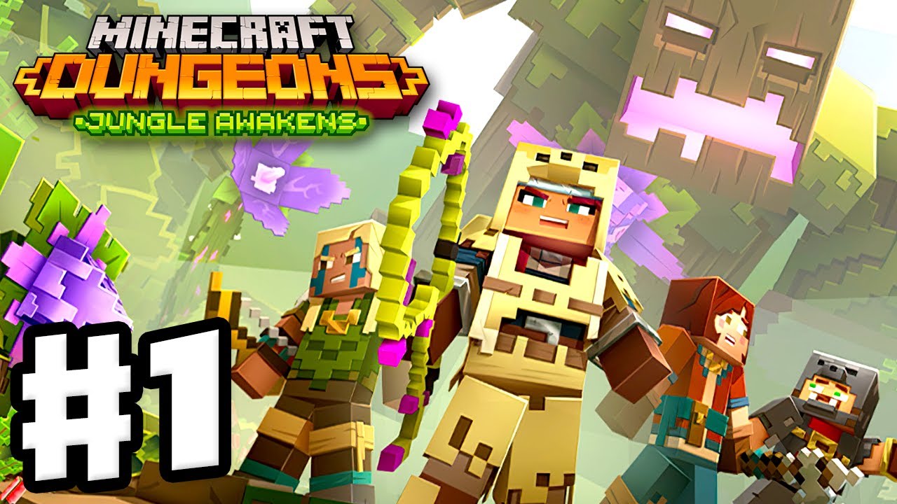 Minecraft Dungeons Jungle Awakens Wallpapers