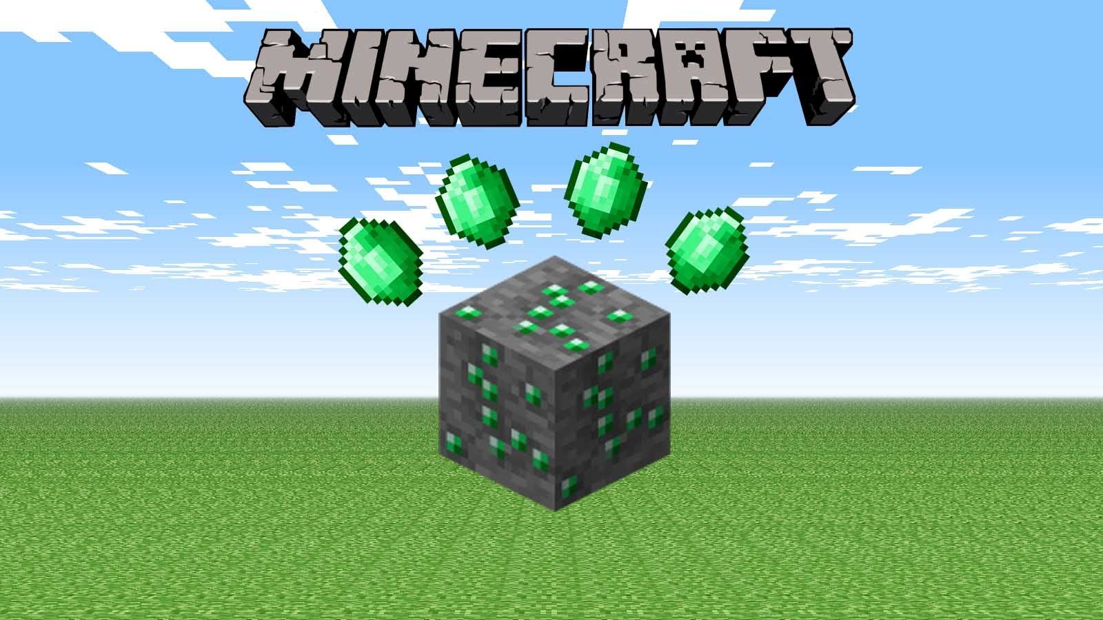 minecraft emerald Wallpapers