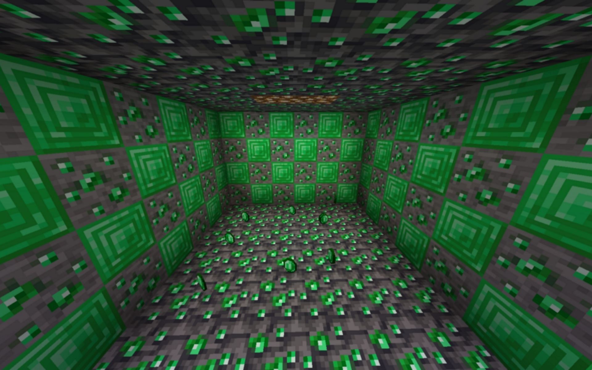 minecraft emerald Wallpapers