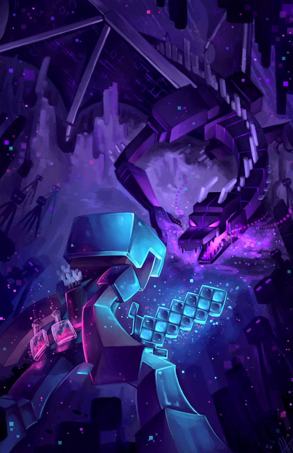 Minecraft FanArt Wallpapers