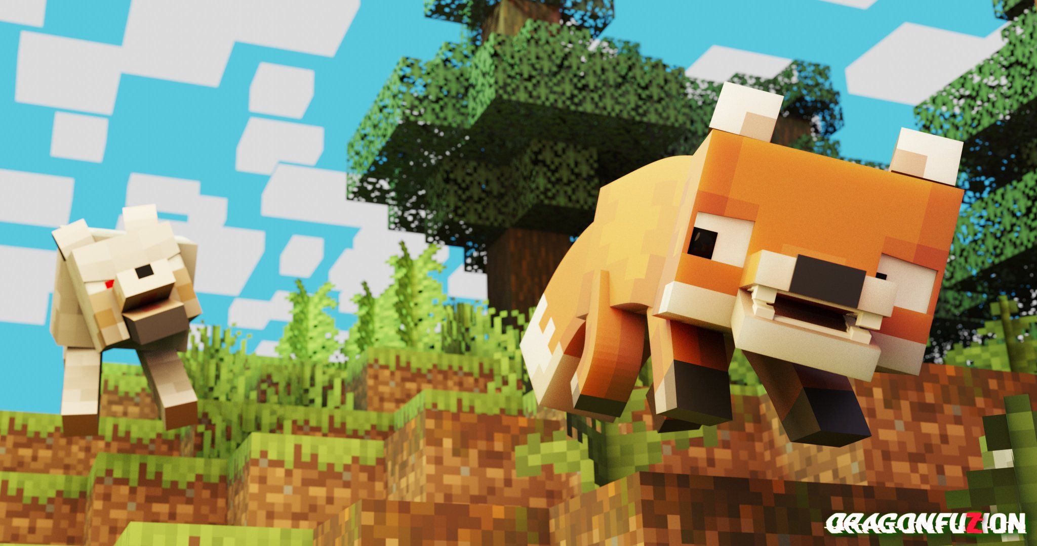 minecraft fox girl wallpapers Wallpapers