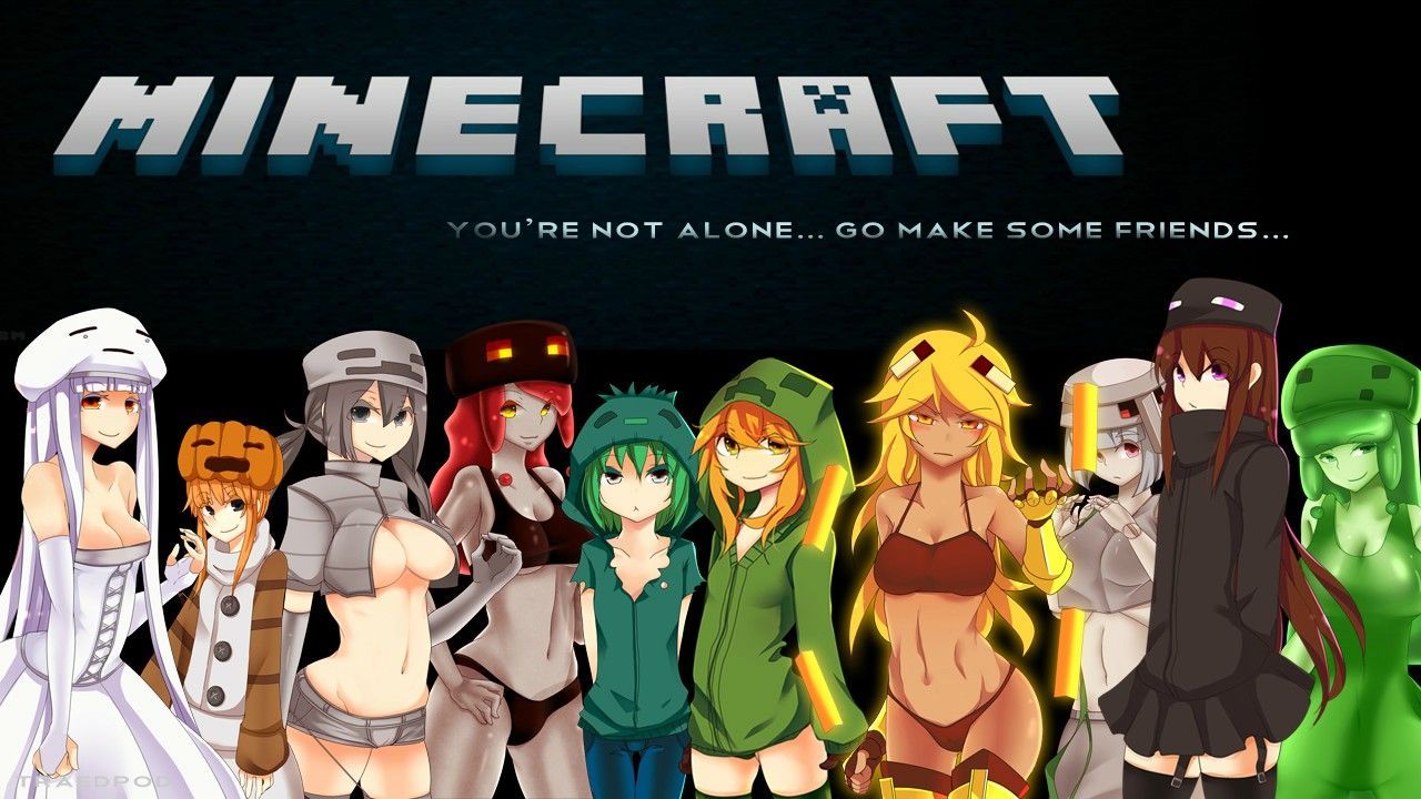 minecraft girl skins wallpapers Wallpapers