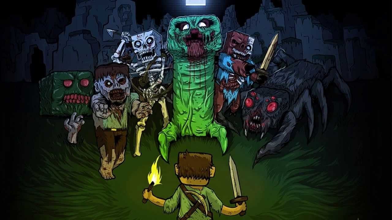 minecraft halloween horror wallpapers Wallpapers