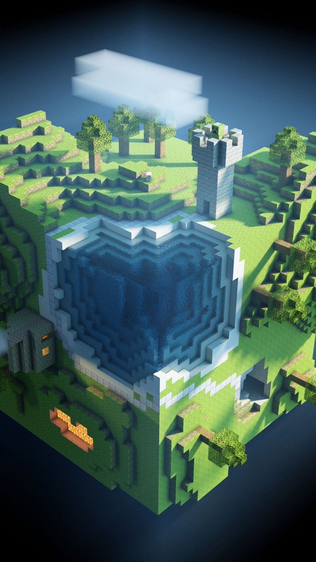 minecraft hd phone wallpapers Wallpapers