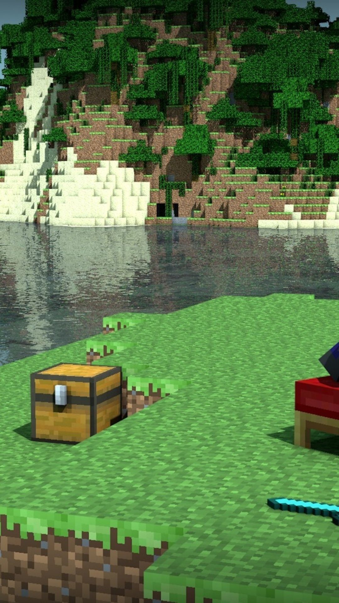 minecraft ipod Wallpapers