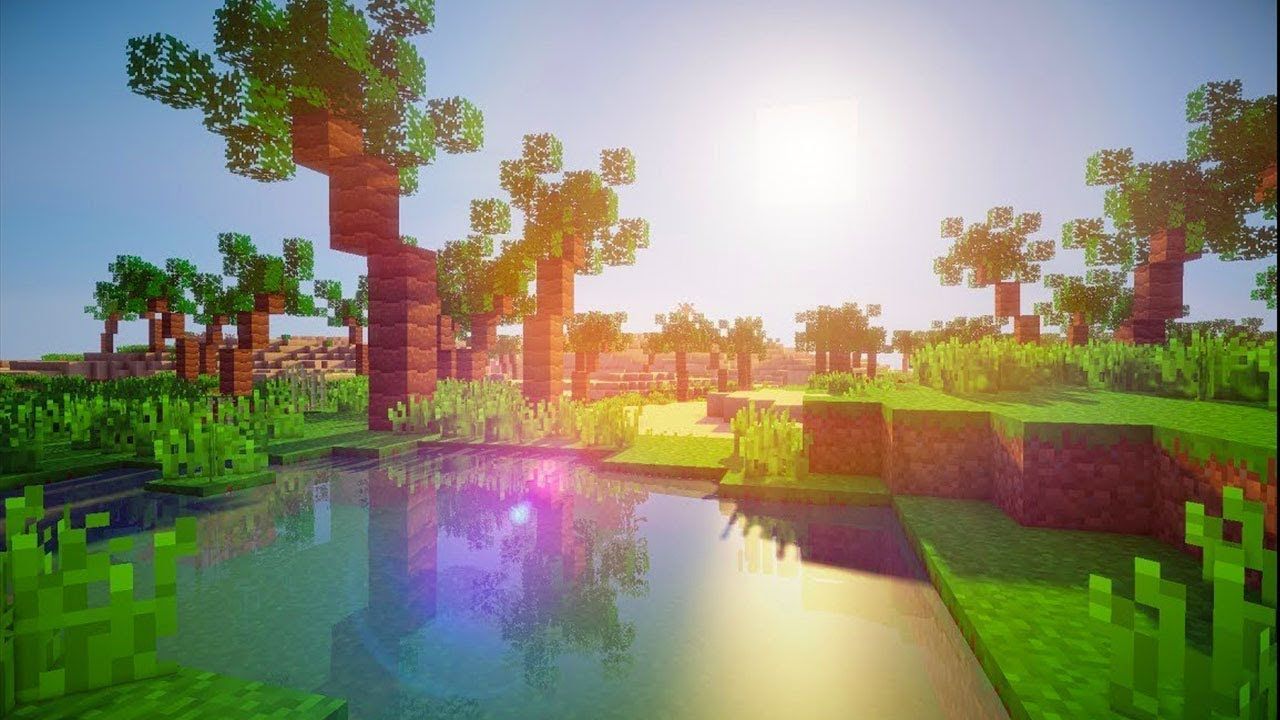 minecraft landscape Wallpapers