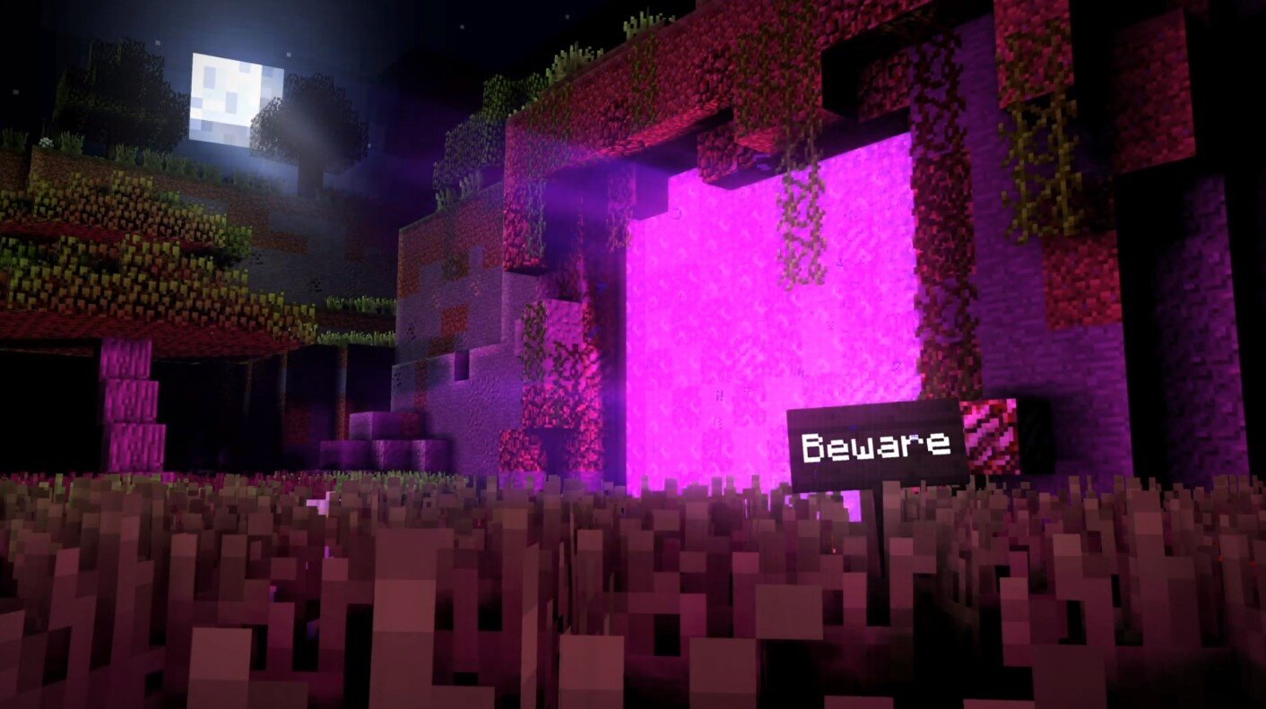 minecraft nether Wallpapers