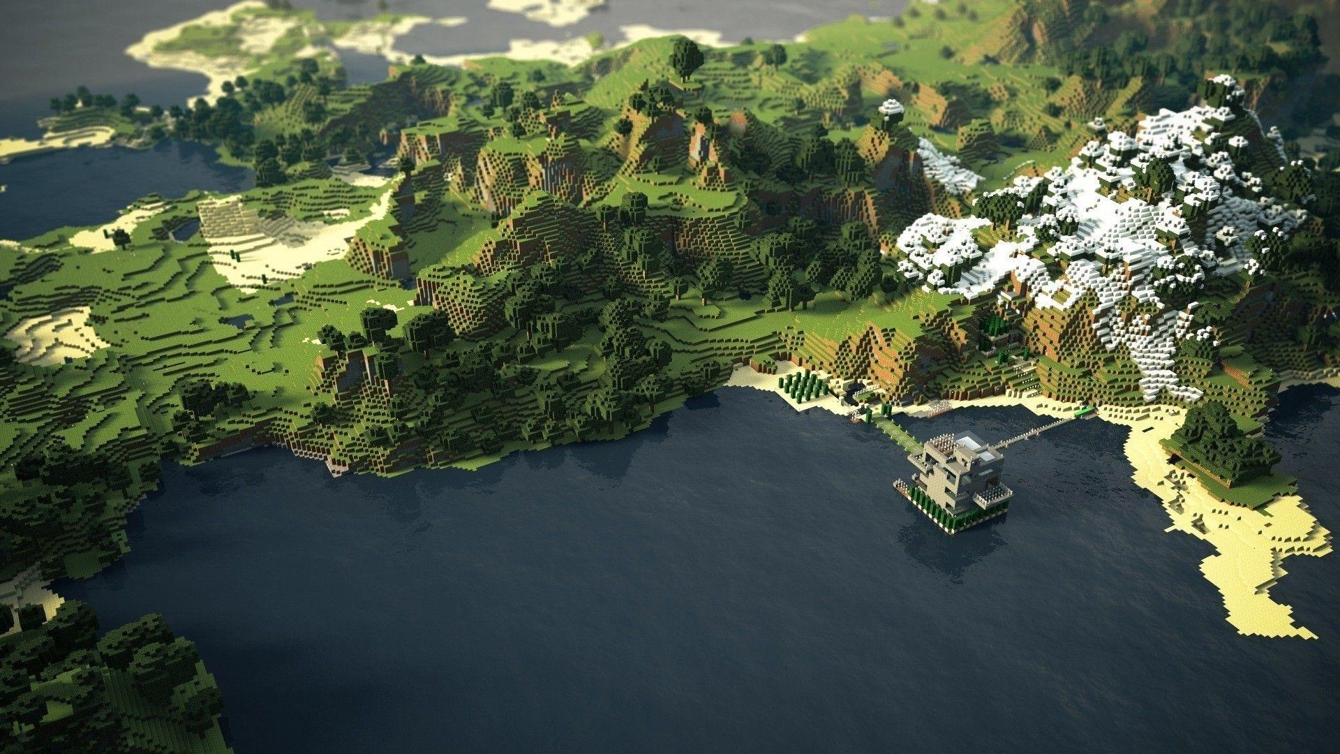 minecraft scenery wallpapers Wallpapers