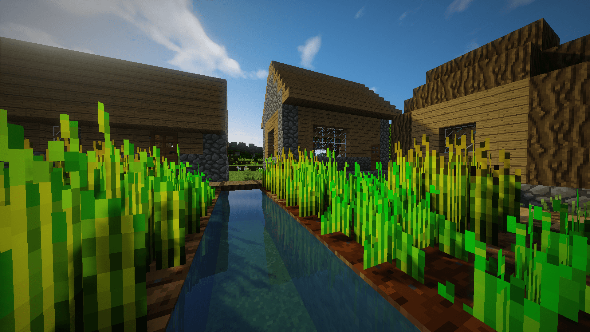 minecraft shaders Wallpapers