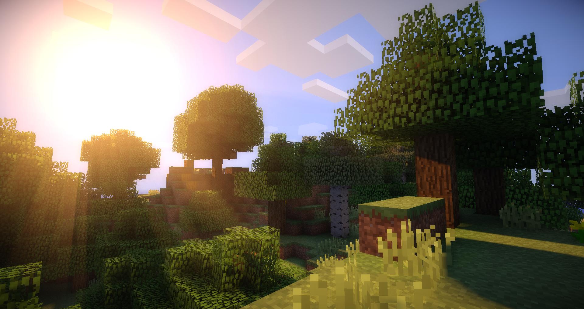 minecraft shaders wallpapers Wallpapers