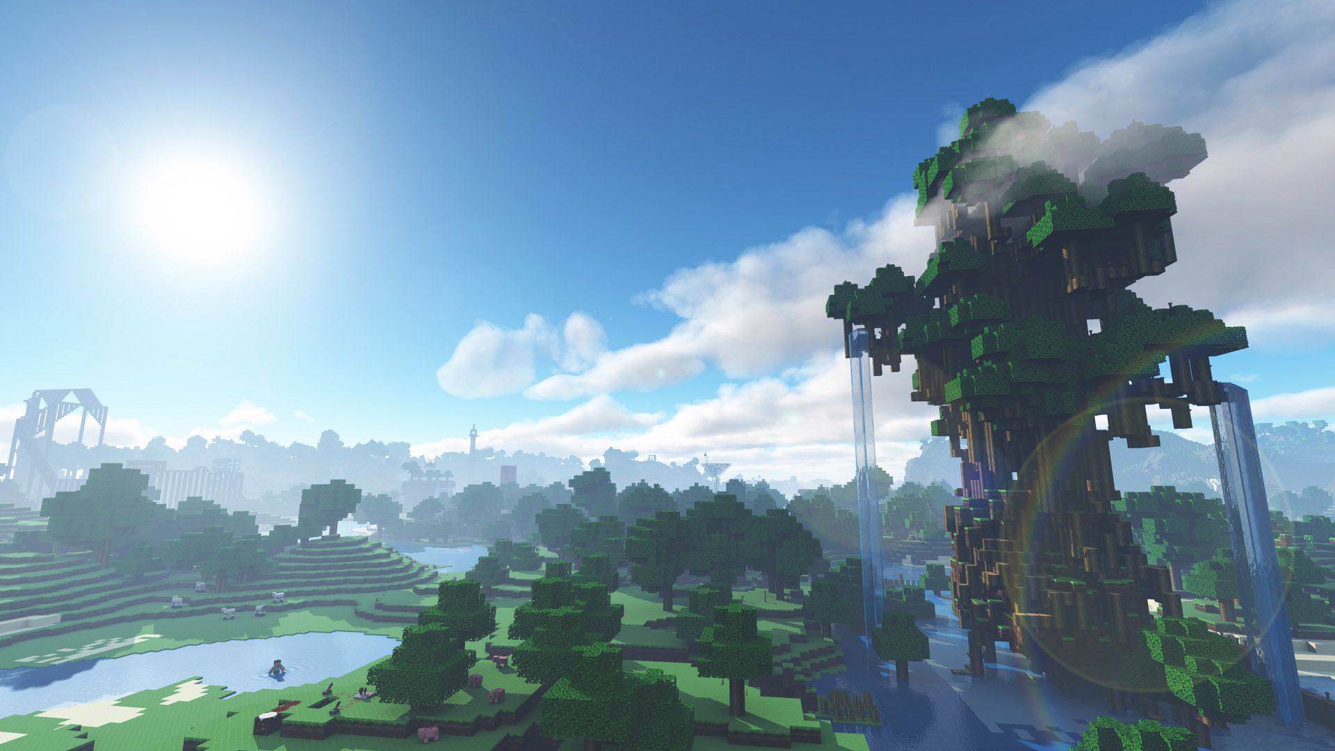 minecraft shaders wallpapers Wallpapers