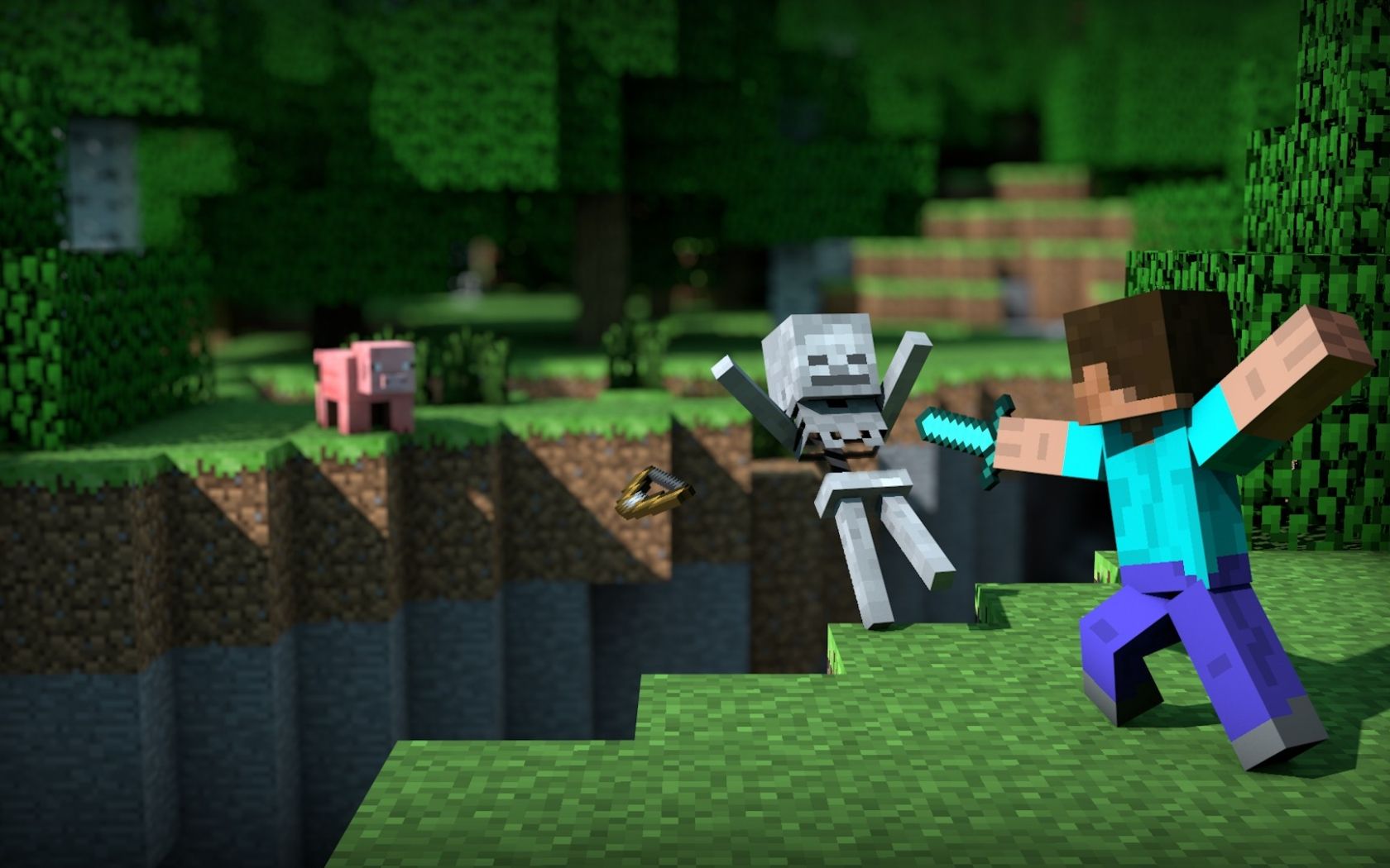 minecraft skeleton Wallpapers