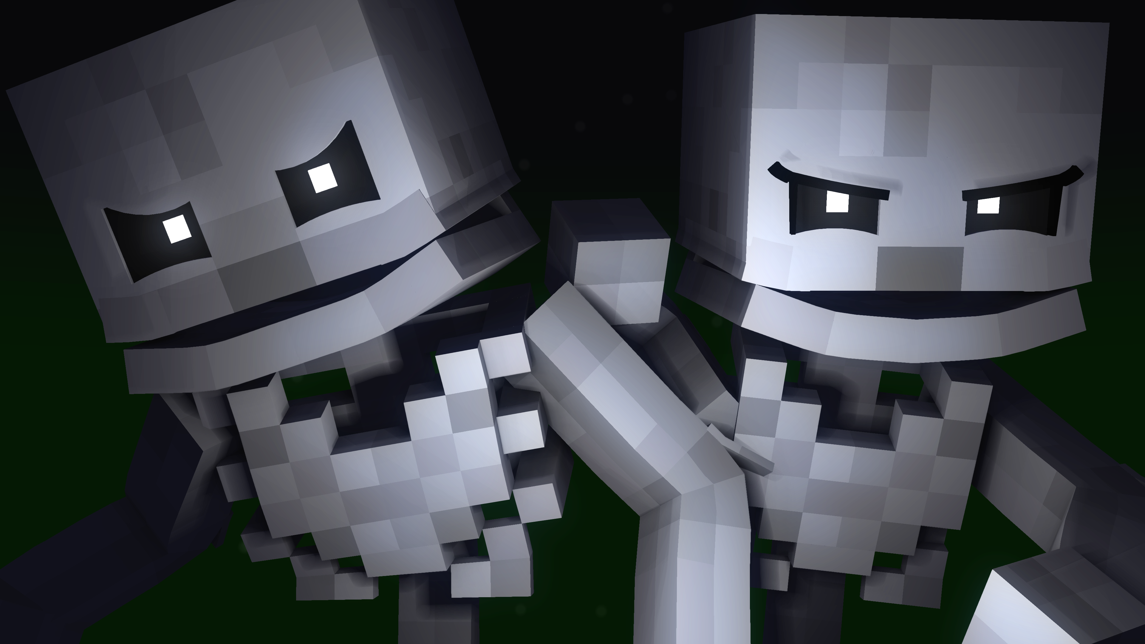 minecraft skeleton Wallpapers