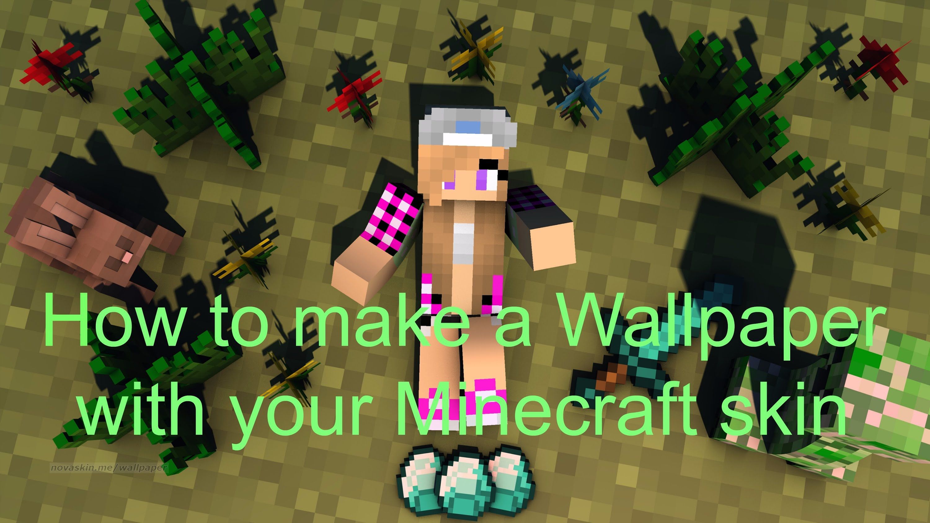 minecraft skin Wallpapers