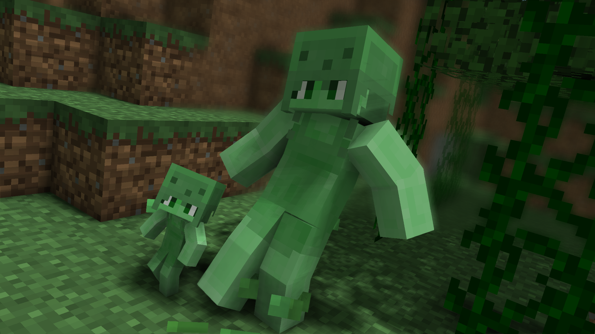 minecraft slime wallpapers Wallpapers