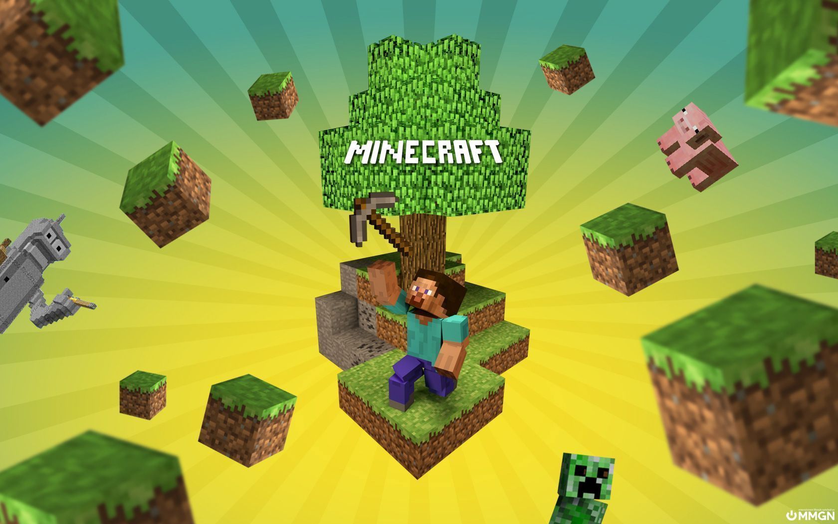 minecraft steve Wallpapers