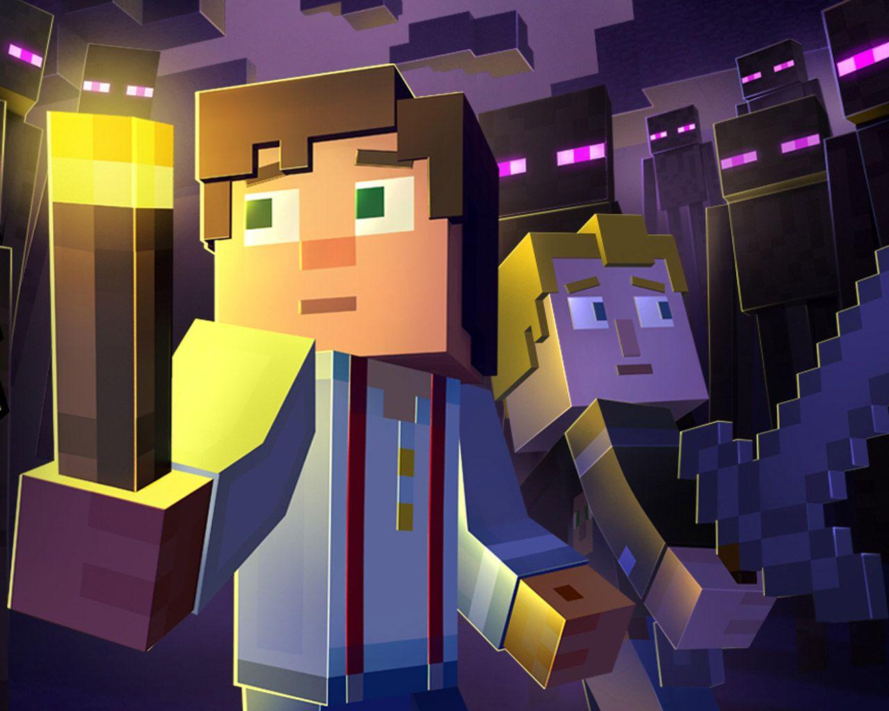 minecraft story mode Wallpapers