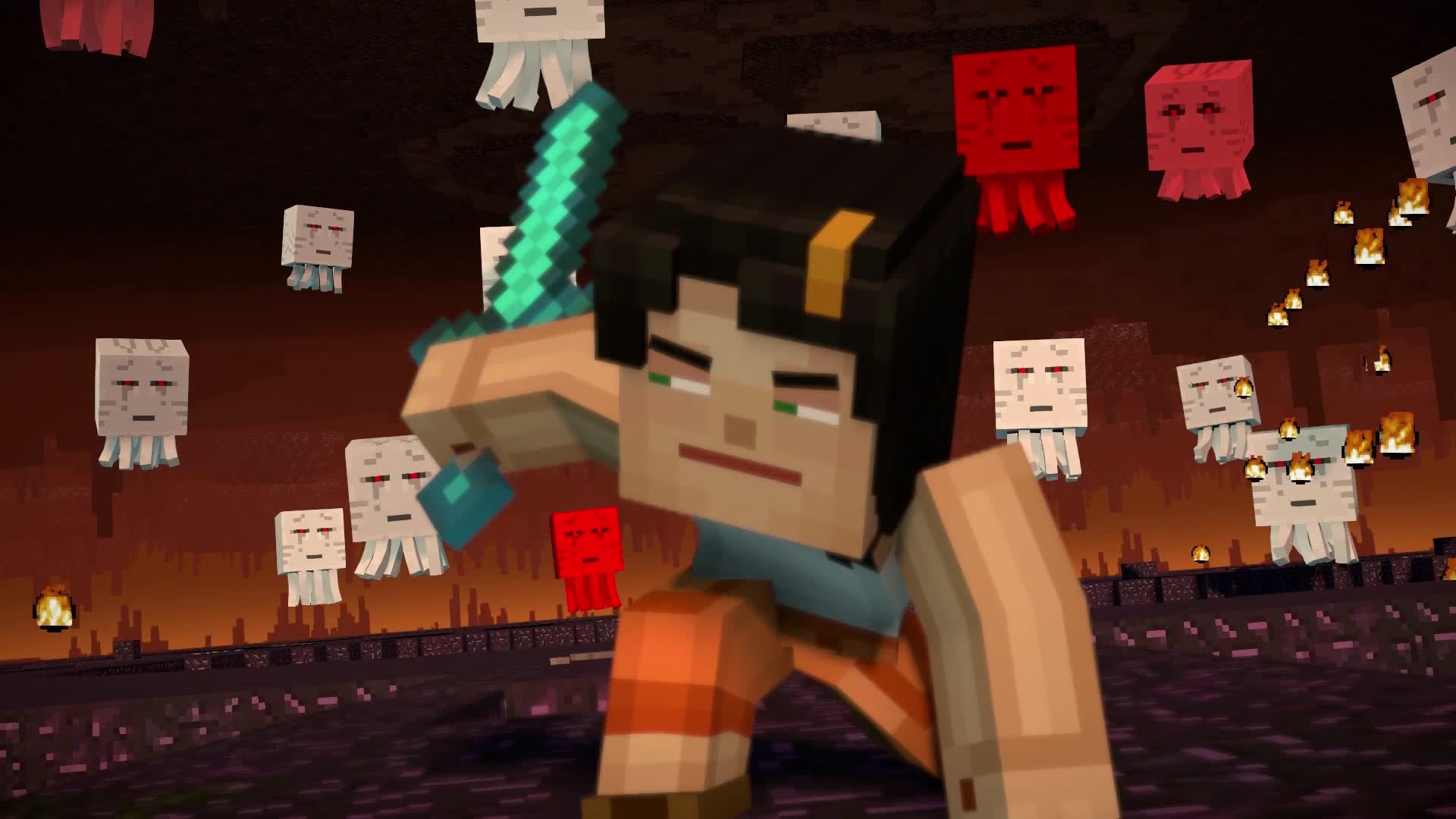 minecraft story mode wallpapers Wallpapers